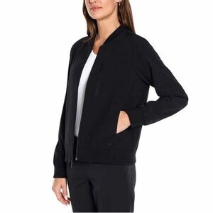 Banana Republic Boiled Italian Wool Bomber Jacket Sweater Size XL